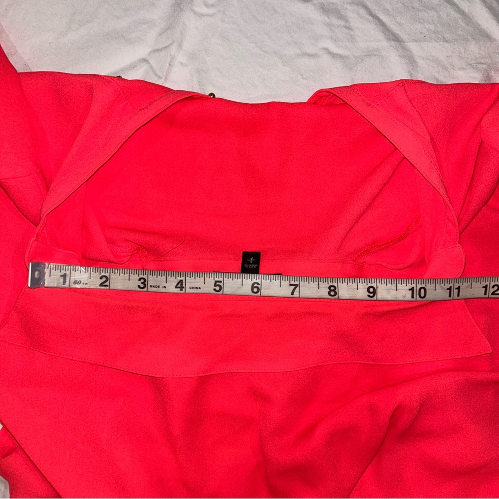 Express Red Button Down - Picture 10 of 10